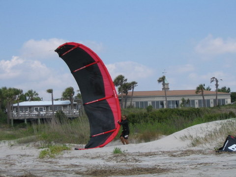 Example of an LEI, a kite to be avoided by begeinners