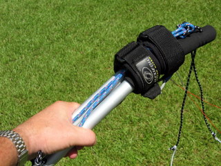 Photo 1 of winding lines around Brake handles