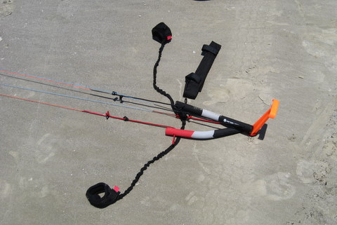 staking handles and lines